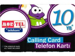 K = UZAK ARAMA KARTI ( CALLİNG  CARD - 10  YTL ) TEMİZ ve NADİR