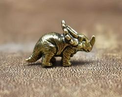 6 Adet Pirinç Dinozor Figürü – Mini Koleksiyon Seti