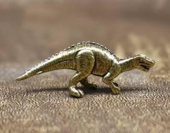 6 Adet Pirinç Dinozor Figürü – Mini Koleksiyon Seti