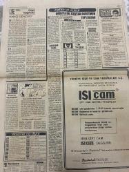 TERCÜMAN GAZETESİ-Isıcam,Paşabahçe - (TURKISH NEWSPAPPER) - 21 ARALIK 1974 - SADECE TEK YAPRAKTIR- -Demirel-Kral Faysal Bin Abdülaziz El Suud-Kissinger-Suna San-Ahmet Kabaklı-Rauf Tamer-Ali Rıza Alp-Murat Gücü-Züleyha Münir-Eski DP’liler Milliyetçi cephe ve AP’yi destekliyoruz-Demirel Biz niyetimizi ve yapmak istediklerimizi ortaya koyduk-Milliyetçi Cephe hükümeti kuracak-Perde Arkası Menfaatçi kim-Öğrenci yürüyüşü yüzünden köprüler trafiğe kapandı-DMMA öğrencisinin öldürülmesi ile ilgili olarak polis dört kişiyi gözaltına aldı-Kabe-i Muazzama bugün gül suyu ve zemzemle yıkanarak örtüsü değiştirilecek-Her okulda bir aylık bütünleme kursu açılacak-Türkiye’de fiyat artışları başka ülkelerden üç misli fazladır-5. kattan düşen bir sabıkalı demir parmaklığa çakıldı-Bir öğretmen ve eşi ölü bulundu-1975 Türkiye için zor bir yıl olacak-Kıbrıs için coğrafi temele dayalı Kissinger planı ele alındı-Eczacıbaşı hammaddde ithalinin ilaç imalatından ucuz olduğunu belirtti-Bayram namazı İstanbul’da