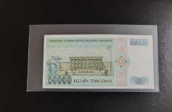 7.EMİSYON NADİR A SERİSİ 50.000 LİRA ÇİL KONDİSYONDA