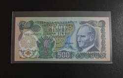 6. EMİSYON NADİR H SERİSİ 500 LİRA ÇİL KONDİSYONDA