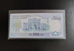 6. EMİSYON NADİR H SERİSİ 500 LİRA ÇİL KONDİSYONDA