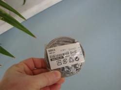 IKEA - GERGİ PERDE TELİ ASKISI / DEKA PAKET 300cm Klipsli ( Kancalarıyla birlikte Deka 300 cm çelik kablo )