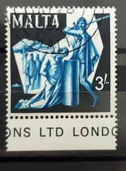 Malta Damgalı pul