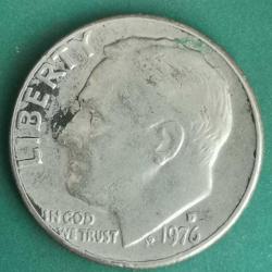 AMERİKA  1976 D     1 DİME