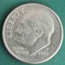AMERİKA  2000 P     1 DİME
