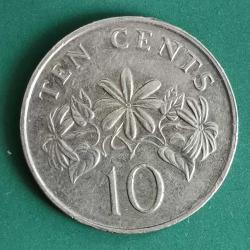 SİNGAPUR   1988    10   CENT