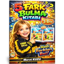 5 Fark Bulma Kitabı – Eğlenerek Dikkat Geliştirin!