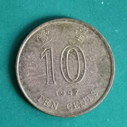 HONG KONG  1997   10  CENT