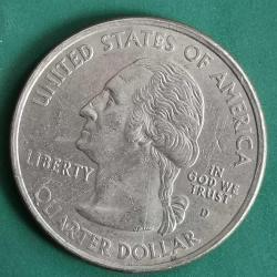 AMERİKA   2002 D     25 CENT  ÇEYREK DOLAR     HATIRA  50 Eyalet Çeyreklikleri - Ohio