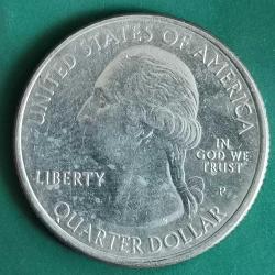 AMERİKA   2018  P     25 CENT  ÇEYREK DOLAR     HATIRA    Güzel Amerika Çeyrekleri - Block Island National Wildlife Refuge