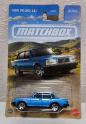 MATCHBOX - 1986 VOLVO 240 - MAVİ