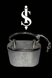İs bankası metal sandık kumbara -anahtarli- koleksiyon dekorluk kullanimlik