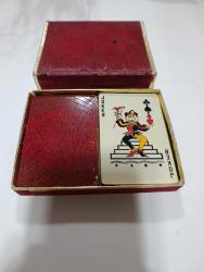 ESKİ DÖNEM PLASTİK POKER OYUN KARTI