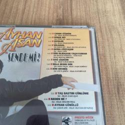 Ayhan Aşan Sende mi Cd ( Çizik yoktur - Çok iyi kondüsyonda ) ( Dönem Cd - Sarı Bandrol )