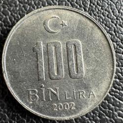 Türkiye 100 Bin Lira 2002