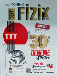 MİKRO ORİJİNAL YAYINLARI, TYT FİZİK 30 lu DENEME SINAVI