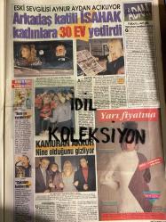 HAFTA SONU GAZETESİ - DOĞUM GÜNÜ HEDİYESİ (TURKİSH - NEWSPAPER) - TAM TAKIM 20 SAYFADIR -  18 OCAK 1995 - Sayı: 3  -Nurseli İdiz-Aşkın Nur Yengi-Sezen Aksu-Ferda Anıl Yarkın-Sadun Ersönmez-Müge Hanım-Ali Kocatepe-Fuat Güner-Mert Çiller-Tansu Çiller-Özlem Esra Güven-Okan Atakol-Kadir Tapucu-Ragıp Alome-Settar Şahin-Tarkan-Mahsun-Erhan Güzel-Ercan Saatçi-Erhan Güler-Yonca Evcimik-Ömer Danış-Erhan Güleryüz-Feyyaz Kuruş-Aşkın Tuna-Kerem Ökten-Mine Koşan-Ferdi Tayfur-Seda Sayan-Emrah-Fulden Uras-Binnaz Avcı-Mahmut Oğul-Bülent Ersoy-Halil Karaduman-Linda Evangelista-Tomaso Evangelista-Altan SARIOĞLU-Kamuran Kaplan-Sezen Aksu-Nilüfer-Hincal Uluç-Suat EKİZ-Başak Gürsoy-Osman Yağmurdereli-Burhan Seser-Erdal Çelik-Selim Çaldıran-Merve İldeniz-Lale Barcin İMER-Nilüfer BAYRI-Cesur SERT-Ateş ÇELİK-Aynur Aydan-Suat Ekiz-Kemal-Ali Talip Özdemir-Zeliha Berksoy-Handan Keskin-Necia Ferta-Le Fuat Topdemir-Zarif Günnur-Nurseli İdiz-Nilüfer Bayrı-Ahmet Kaya-Barış Kocaoğlu-Mutlu Güler-Nil Ünal-Kenan Kalav-N