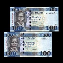 GÜNEY SUDAN (2019)  - 100 Pounds (ÇİL 10/10) 