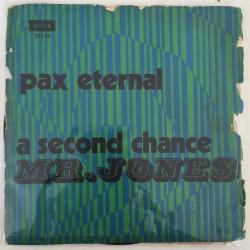 Pax Eternal / A Second Chance Mr. Jones - See Him As Your Brothers / Turkey 1971 / 45'lik / *pop rock* / ''Betül Atlı çizim kapak''