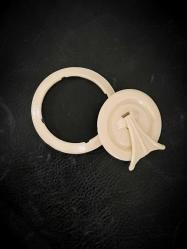 GERÇEK GÜMÜŞ DAMGALI ÇERÇEVE