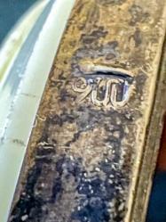 GERÇEK GÜMÜŞ DAMGALI ÇERÇEVE