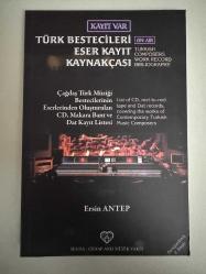 Türk Bestecileri Eser Kayıt Kaynakçası