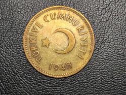 1948 YILINA AİT MADENİ 25 KURUŞ ÇÇT(+) TCM 3144
