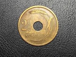 1948 YILINA AİT 2,5  KURUŞ ÇÇT(+) TCM 3630