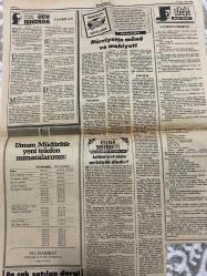 TERCÜMAN GAZETESİ - DOĞUM GÜNÜ HEDİYESİ (TURKISH NEWSPAPPER) - 13 OCAK 1984 - SADECE TEK YAPRAKTIR -Sarp Kuray-Selami Uncu-Nursun Erel-Turgut Özal-Fikret Helvacıoğlu-Hasan Zeki Ülger-Behçet Yolcu-Adem Uysal-Muharrem Özcan-Ahmet Kabaklı-Mehmed Emre-Rauf Tamer-Hamdi Mert-Seçim tarihi değişmeyecek-İç Politikada Son Durum-Sarp Kuray Ermeni örgütleriyle işbirliği yapıyor-AETye karşı elimizdeki kozu harcadık-Fatura sistemi vergi kaçağını önleyecek-Evren Özal kabul etti-Gözlükte Özal modası başladı-İslam Zirvesi hazırlık toplantısı başladı-ABD Dışişleri Bakanlığı Ermeni terörü sadece Türkleri değil bütün insanlığı tehdit ediyor-Muharremi ecel Almanyaya çağırdı-Hürriyetin mana ve mahiyeti-Nereden Nereye-Umum Müdürlük yeni telefon numaralarımız-Cuma Sohbeti İslamiyet niçin en büyük dindir-En çok satılan dergi
