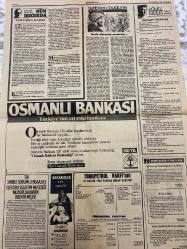 TERCÜMAN GAZETESİ - DOĞUM GÜNÜ HEDİYESİ (TURKISH NEWSPAPPER) - 16 HAZİRAN 1983 - SADECE TEK YAPRAKTIR -Bülend Ulusu-Orhan Aldıkaçtı-Kenan Evren-Nursun Erel-Fahir Ersin-Berrin Tuncel-Ahmet Kabaklı-İlhan Bardakçı-Rauf Tamer-Ahmet Ülker-Devlet konut sorununu tek başına çözemeyecek-Gümrük hizmetine hız verildi-Kapıkulede 29 kapıdan Türkiyeye girilecek-Seçim takvimi bir hafta içinde belli olacak-42 sol militan yakalandı-Z Ordu Malatyada çiçek yağmuruna tutuldu-Hem tatil hem tedavi hem eğitim-Türk savcılar Romadaki soruşturmalarını büyük gizlilik içinde sürdürüyorlar-Sultanuş Şuaradan bir-Tarihten bugüne Paris elçimizin macerası-Gün Işığında Tartışma hakkı-Kervan yoldadır-Osmanlı Bankası Türkiyenin en eski bankası-Tek sınırlı sorumlu Boğaziçi Elektrik Dağıtım Müessese Müdürlüğünden bildirilmiştir-Karakaşak çıktı aldınız mı-Türkpetrol Vakfının 31 Aralık 1982 tarihli hesap vaziyeti-Birimizin derdi hepimizin derdi-İSKInin açıklaması-İstanbul Belediye Başkanlığının açıklaması-Hadis-i Şerif külli