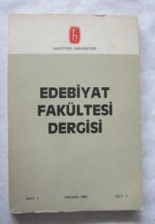 Hacettepe Üniversitesi EDEBİYAT FAKÜLTESİ DERGİSİ, 1983 - 2015, Cilt: 1, Sayı: 1 - Cilt: 2, Sayı: 1,2 - Cilt: 3, Sayı: 1,2 - Cilt: 4, Sayı: 1, Cilt: 5, Sayı: 2 - Cilt: 6, Sayı: 1-2 - 1994/1-2, 1995/1-2, 1998/2, 2004/2, 2005/1 vd. [25 ADET]