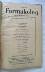 FARMAKOLOĞ, Aylık Meslek Mecmuası, Şubat 1952, Cilt: 22, Sayı: 2 [Farmakolog] / 964 No. Kanun