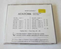 CD: Atatürk Oratoryosu / Oratorio  - Şiir / Poem Cahit Külebi [1 CD]