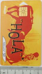 İSPANYA HOLA TELECARTE 50 MATADOR VE BOĞA TEMALI 2002 ÇİPLİ ORİJİNAL TELEFON KARTI 1 ADET ÇOK NADİR