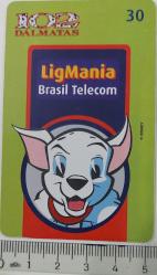BİREZİLYA LİGMANİA TELECOM 30 DISNEY 2001 ÇİPSİZ ORİJİNAL TELEFON KARTI 1 ADET ÇOK NADİR