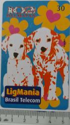 BİREZİLYA LİGMANİA TELECOM 30 DISNEY 2001 ÇİPSİZ ORİJİNAL TELEFON KARTI 1 ADET ÇOK NADİR