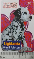 BİREZİLYA LİGMANİA TELECOM 30 DISNEY 2001 ÇİPSİZ ORİJİNAL TELEFON KARTI 1 ADET ÇOK NADİR