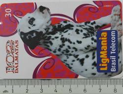 BİREZİLYA LİGMANİA TELECOM 30 DISNEY 2001 ÇİPSİZ ORİJİNAL TELEFON KARTI 1 ADET ÇOK NADİR