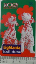 BİREZİLYA LİGMANİA TELECOM 30 DISNEY 2001 ÇİPSİZ ORİJİNAL TELEFON KARTI 1 ADET ÇOK NADİR