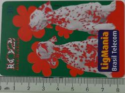 BİREZİLYA LİGMANİA TELECOM 30 DISNEY 2001 ÇİPSİZ ORİJİNAL TELEFON KARTI 1 ADET ÇOK NADİR