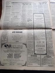 Milliyet Gazetesi - Turkish Newspaper - 19 Şubat 1982 - Bir çözüm mü yazan Mehmet Barlas Başmakale - Kızıl tugaylar Bodrum'a komşu bir adada eğitiliyor - sıkıyönetim komutanlığına bugüne kadar 188 işkence iddiası geldi çoğu asılsız çıktı - Mamak cezaevinde Hikmet Müftüoğlu Canan Öztürkçü Ayşe Pekdemir Nur Yorgancıoğlu ve Leyla Köseoğlu basın toplantısı yaptı Fotoğrafı - MHP davasında Ömer Tanlak tahliye edildi - 80 TİP yöneticisi için 36 yıla kadar hapis istendi - kapalı olan Beyrut Türk merkezinde patlama oldu - halkın mücahitleri İran'da yönetimi genel grevle devirmeye hazırlanıyor - THY 4 Boeing 727 alacak - Abdülcanbaz çizen Turhan Selçuk - olmaz olsun filmi başrolde Ferdi Tayfur Necla Nazır Beyoğlu Lale Kadıköy Reks sinemasında - Hacı olan Cemal Kamacı boks bütün dünyada yasaklanmalı dedi Fotoğrafı - Fenerbahçe kulübü başkanı Ali Şen Bayülgen ve Bulgurlu kendilerini kulübün sahibi sanıyorlar dedi Fotoğrafı - Cosmos'ta teknik direktörlük Yasin Özdenak'a teklif edildi