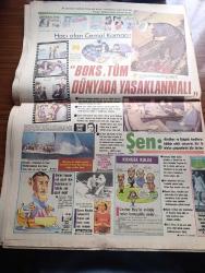 Milliyet Gazetesi - Turkish Newspaper - 19 Şubat 1982 - Bir çözüm mü yazan Mehmet Barlas Başmakale - Kızıl tugaylar Bodrum'a komşu bir adada eğitiliyor - sıkıyönetim komutanlığına bugüne kadar 188 işkence iddiası geldi çoğu asılsız çıktı - Mamak cezaevinde Hikmet Müftüoğlu Canan Öztürkçü Ayşe Pekdemir Nur Yorgancıoğlu ve Leyla Köseoğlu basın toplantısı yaptı Fotoğrafı - MHP davasında Ömer Tanlak tahliye edildi - 80 TİP yöneticisi için 36 yıla kadar hapis istendi - kapalı olan Beyrut Türk merkezinde patlama oldu - halkın mücahitleri İran'da yönetimi genel grevle devirmeye hazırlanıyor - THY 4 Boeing 727 alacak - Abdülcanbaz çizen Turhan Selçuk - olmaz olsun filmi başrolde Ferdi Tayfur Necla Nazır Beyoğlu Lale Kadıköy Reks sinemasında - Hacı olan Cemal Kamacı boks bütün dünyada yasaklanmalı dedi Fotoğrafı - Fenerbahçe kulübü başkanı Ali Şen Bayülgen ve Bulgurlu kendilerini kulübün sahibi sanıyorlar dedi Fotoğrafı - Cosmos'ta teknik direktörlük Yasin Özdenak'a teklif edildi