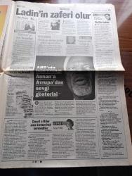 Hürriyet Gazetesi - Turkish Newspaper - 18 Aralık 2004 - başardık Türkiye Avrupa Birliği ile müzakere tarihini aldı  Fotoğrafı - Recep Tayyip Erdoğan her şeyi alamadık ama istediğimiz oldu dedi - Borsadan tüm zamanların rekoru - çılgın şarkıcı Katrina Jane Garside Yeni Melek'te Fotoğrafı - Vakko tam sayfa reklam - yaşadıkça göreceğiz yazan Emin Çölaşan - yerini bulan Recep Tayyip Erdoğan yerdeki Türk bayrağını kaldırdı Fotoğrafı - Fransa cumhurbaşkanı Chirac Ermeni trajedisi kabul edilmeli - Yörük seni terk ediyorum resti çeken Recep Tayyip Erdoğan'ı 4 lider geri çevirdi - Abdullah Gül'den Recep Tayyip Erdoğan'a uyarı - Erdoğan sayesinde her şey çok güzel oldu yazan Fatih Altaylı - Türkiye'nin dışlanması Usame Bin Ladin'in zaferi olur - ABD'nin istemediği Annan'a Avrupa'dan sevgi gösterisi - Mehmet Ağar savaşta aldığımız masada verilmez - musul'da 4 Türk görevli şehit - Fenerbahçe UEFA kupası'nda Real Zaragoza ile eşleşti -Galatasaray Denizlispor maçını rakip taraftarlar beraber izledi