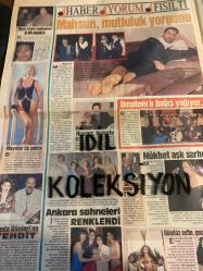 HAFTA SONU GAZETESİ - DOĞUM GÜNÜ HEDİYESİ (TURKİSH - NEWSPAPER) - TAM TAKIM 20 SAYFADIR -22 MART 1995 - Sayı: 12  -Pınar Eliçe-Mustafa Çağlar-Cavit Çağlar-Nurdan Torun-Şahin Özer-Buket Dereoğlu-Volkan Severcan-Bora Gencer-Madonna-Elton John-Mine-Derya-Mahsun Kırmızıgül-Ozan Deniz-Hilmi Topaloğlu-Ali Sinanoğlu-Hakan Peker-Aykut Gürel-Fuat Güner-Metin Özülkü-Burak Kut-Kenan Doğulu-Demet Sağıroğlu-Asya-Deniz Arcak-Yıldız İbrahimova-Tarkan-Elif Dağdeviren-Özer Ahıska-Ahmet San-Yılmaz Dağdeviren-İbrahim Tatlıses-Hüseyin Tatlı-Nado-Ufuk Üzülmez-Azmi Ersoy-Aslıhan Öncü-Yargıcı-Leventteki Esperanza-Akgün-Rahmi Özkan-Nilgün Belgün-Attila Demircioğlu-Özer Ahıska-Erdinç Ustalıoğlu-Tuncer Cücenoğlu-Hadi Çaman-Saziye Bardakçıoğlu-Çiğdem Doğru-Metin Ersoy-Tuğçe-Güllü-Bülent-Tarık Kayar-Nil Burak-Selçuk Ural-Altan Sarioğlu-Yahya Kaptan-Berhan Şimşek-Atatürk-Ebru Gündeş-Atilla Saral-Sema Şimşek-Yusuf Azuza-Hülya Koçyiğit-Selda Alkor-Aliye Rona-Yıldırım Akbulut-İbrahim Tatlıses-Tarık Akan-Muhammed Ali-