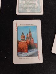 Rusya Manzaralı iskambil Oyun Kartları eksikli 3 kart eksik