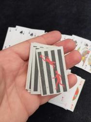 minyatür iskambil Oyun Kartları Seti sifir