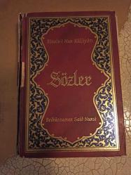 SÖZLER * BEDİÜZZAMAN SAİD NURSİ / KİTAP BÜYÜK BOY