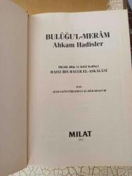 BULUĞU'L MERAM AHKÂM HADİSLERI * İBN HACER EL-ASKALANÎ / KİTAP
